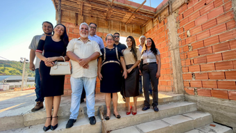 Presidente da CAA/MG visita obra da nova sede da OAB em Raul Soares