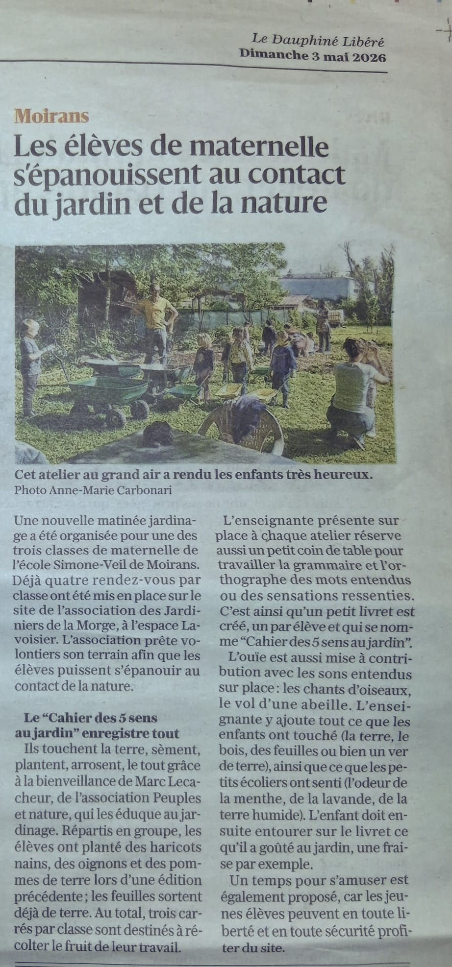 Dauphiné libéré 3 mai 2026