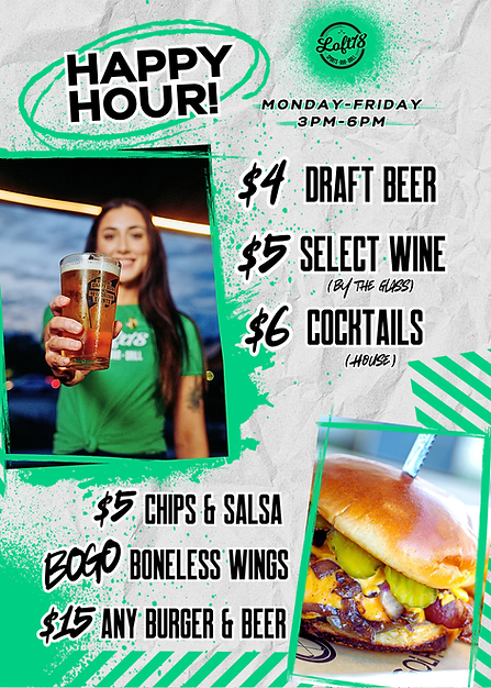 Happy Hour Loft18 Metairie