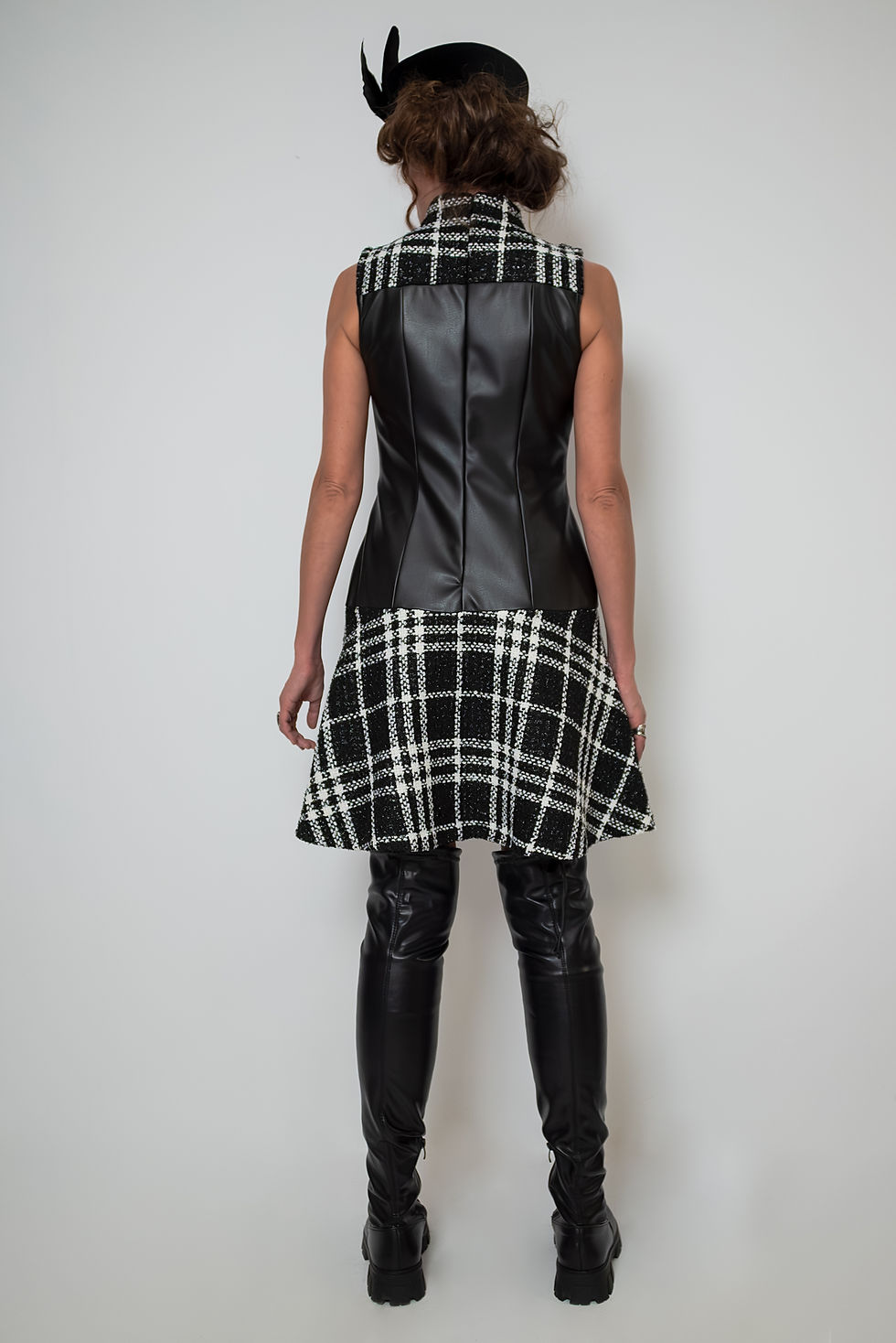 Thumbnail: Highlands Noir Vogue Diva Dress detail back view
