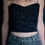 Thumbnail: Velvet Night Crop Top front view