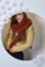 Winter Bond Scarf front view