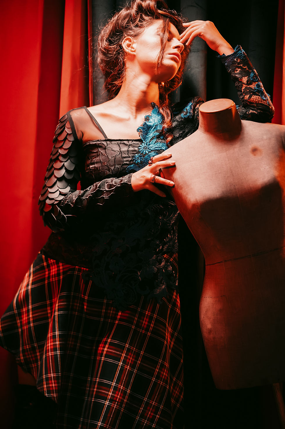 Thumbnail: Highlands Dragon's Grace Dress front view