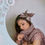 Thumbnail: Frosted Rose Scarf front view