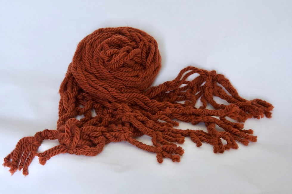 Thumbnail: Winter Bond Scarf detail view