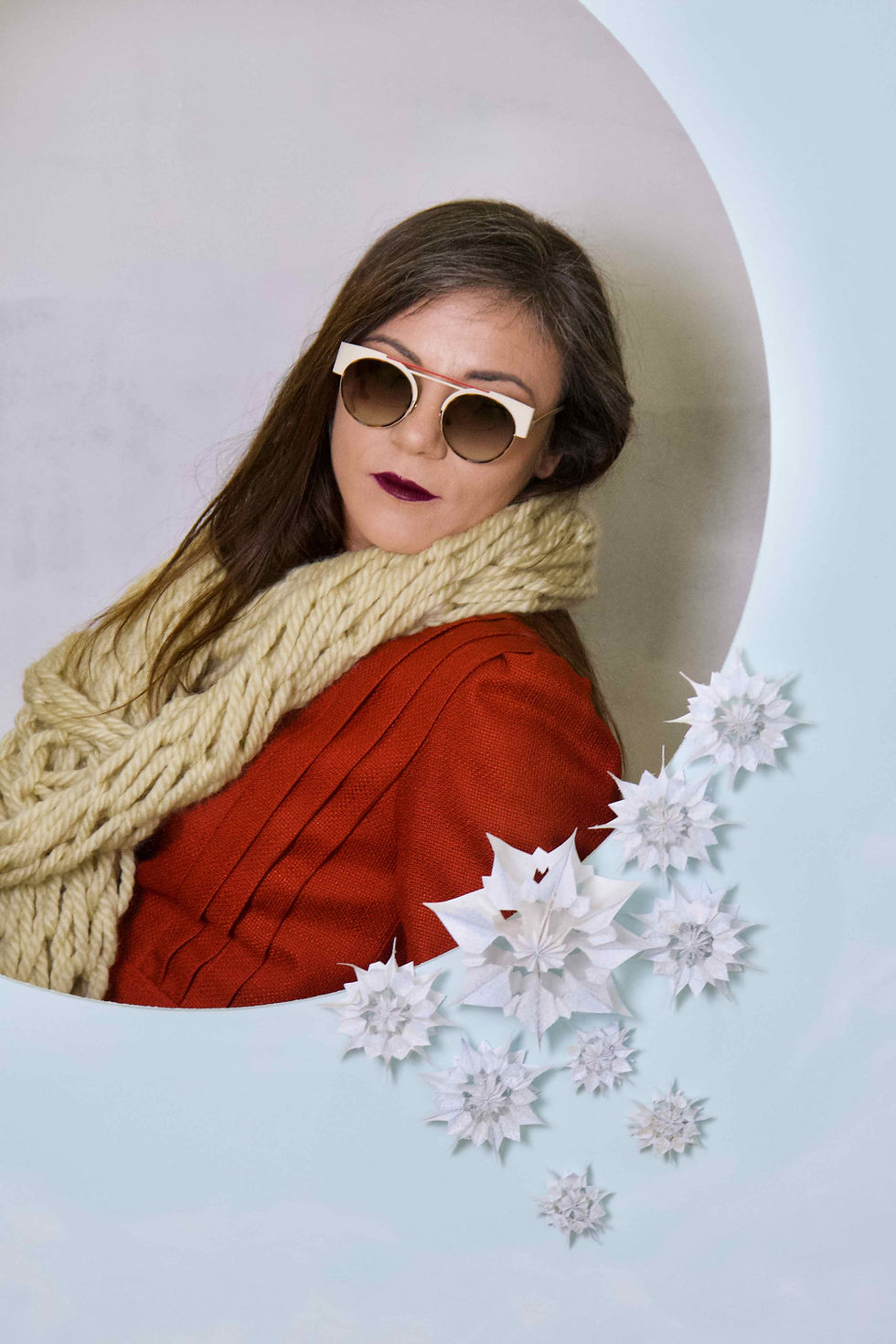Thumbnail: Winter Bond Scarf front view