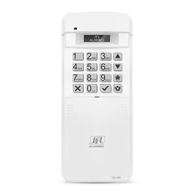 JFL - TECLADO ENT DADOS P/ CENTRAL ALARME TEC 500