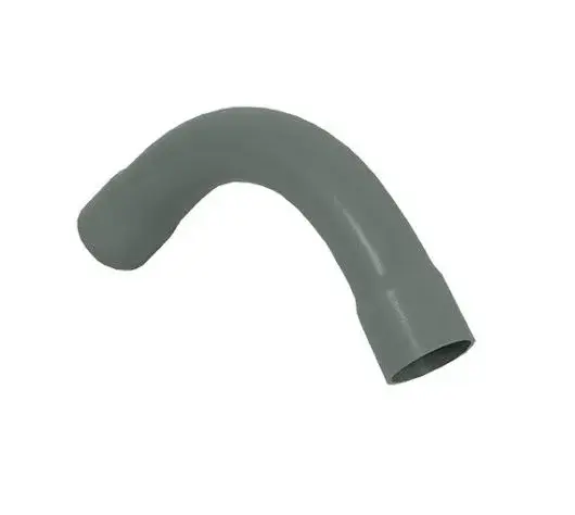 MP - CURVA 90� CINZA COM BOLSA 1"