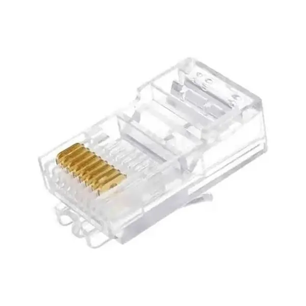 PLUG RJ45 - CAT6 - 8X8 PCT COM 10 UNDS