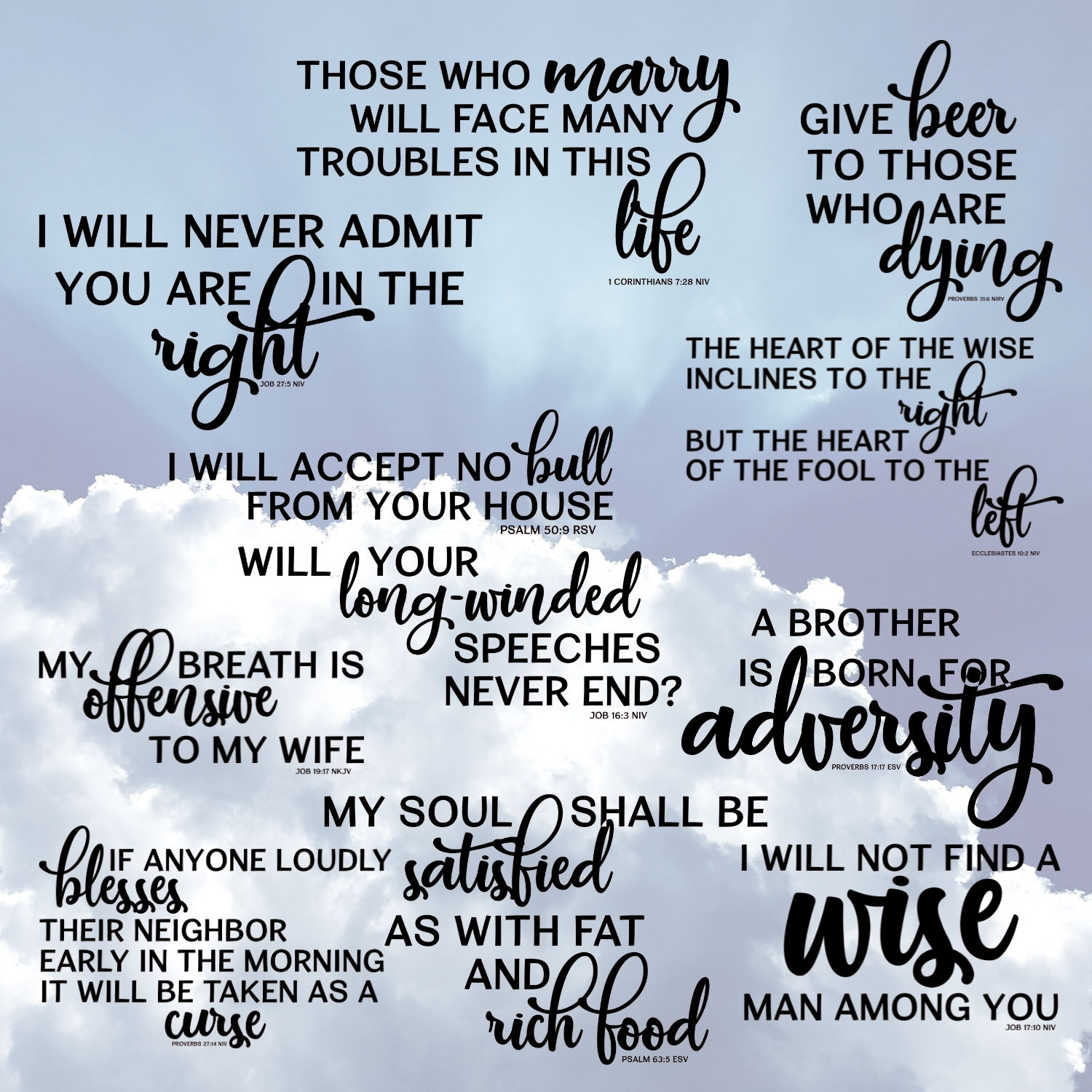 Vital Verses - Digital Graphics