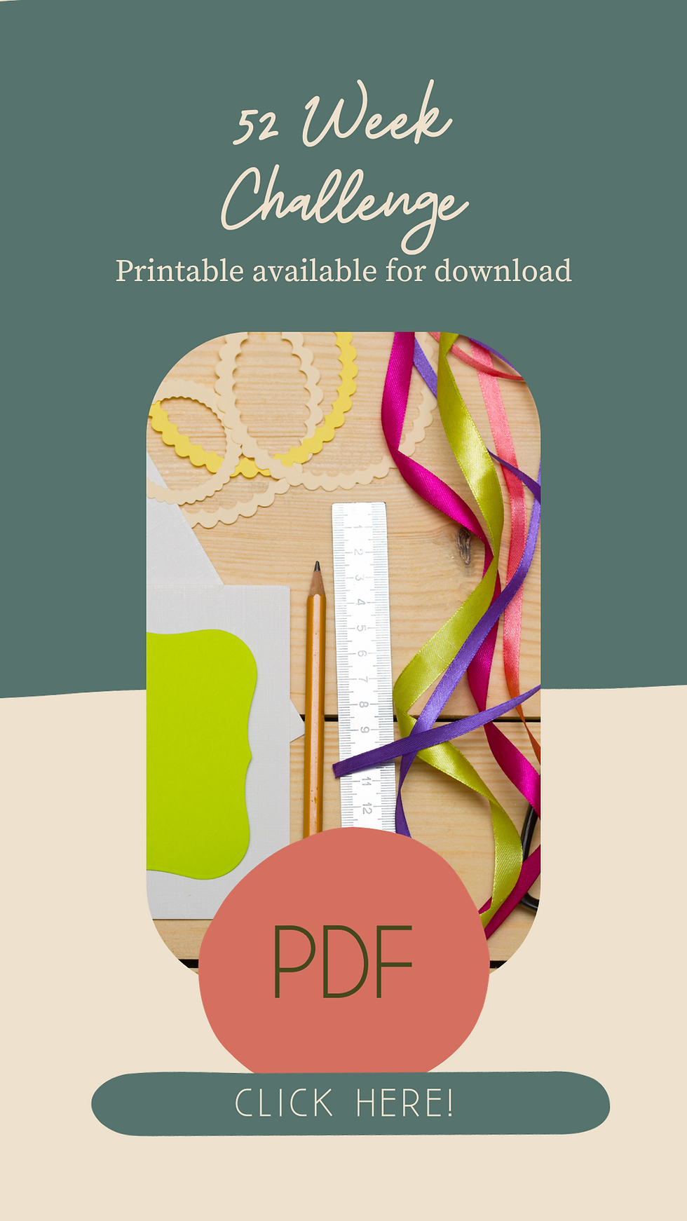 Click here for a printable 52 week scrapbooking challenge!