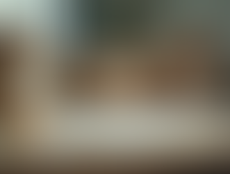 Eye-level view of a tidy desk with labeled storage boxes.