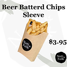 Beer Battered Chips Regular Sleeve