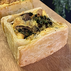 Quiche Mushroom Thyme & 3 Cheese's