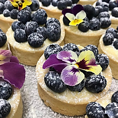 Blueberry Custard Tart