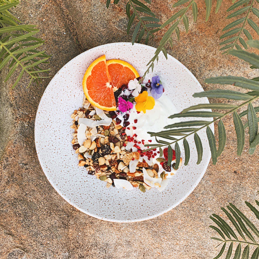 Arranged Food and Objects