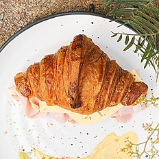 Croissant Toasted with Toppings Of Your Choice
