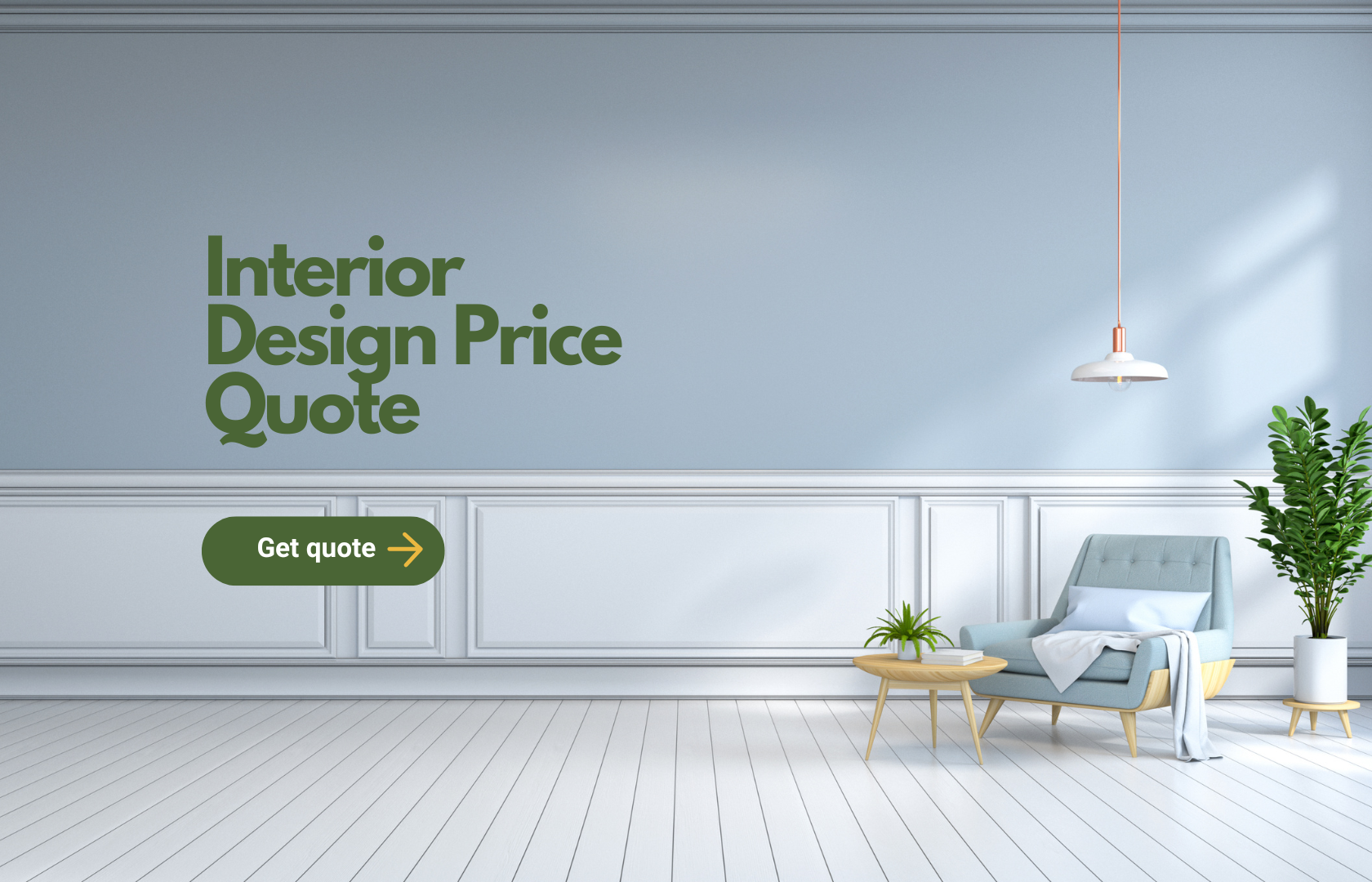 Interior design quote