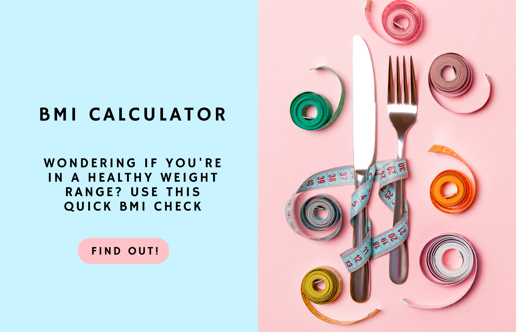 BMI calculator form template