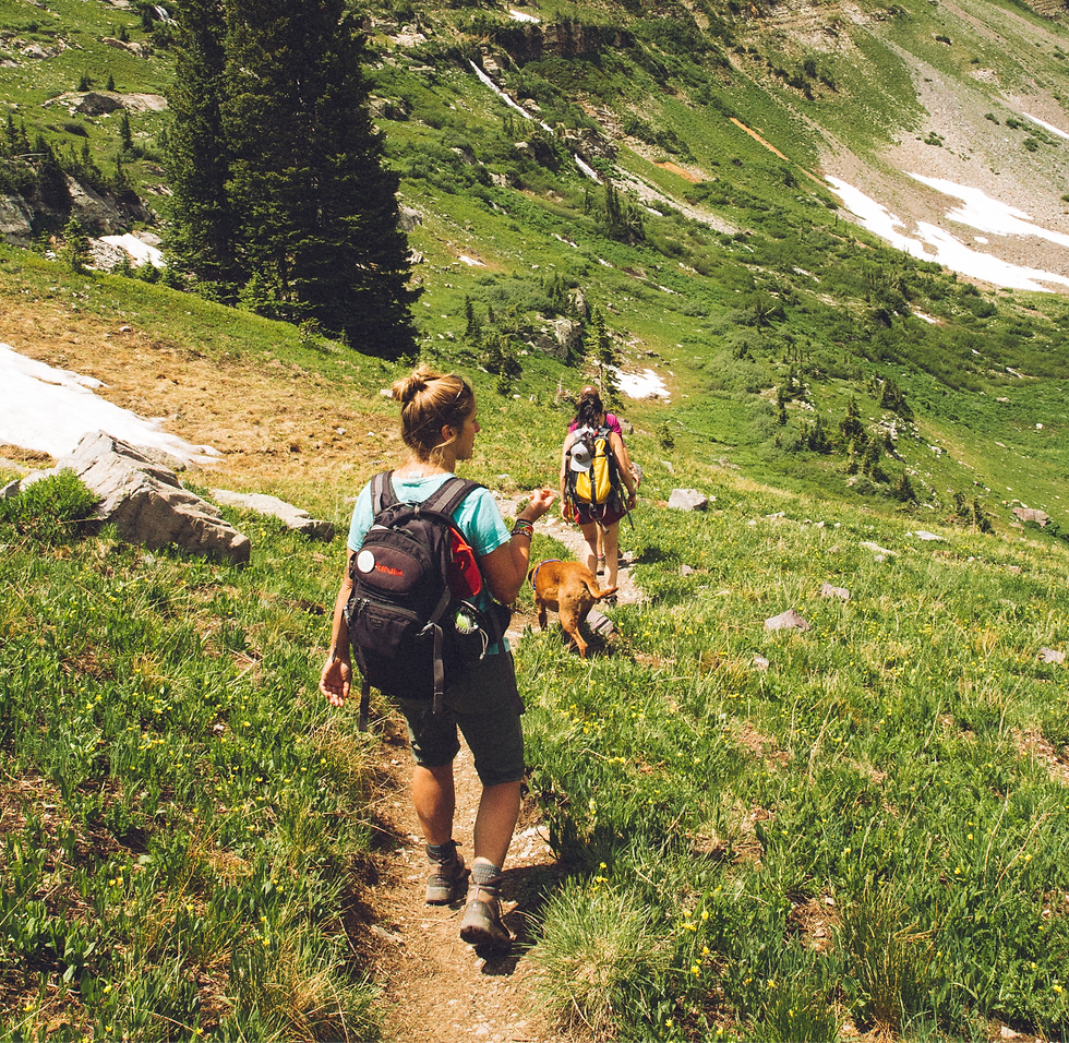 Signs your hiking buddy served in the military