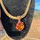 Thumbnail: Amber gold necklace 