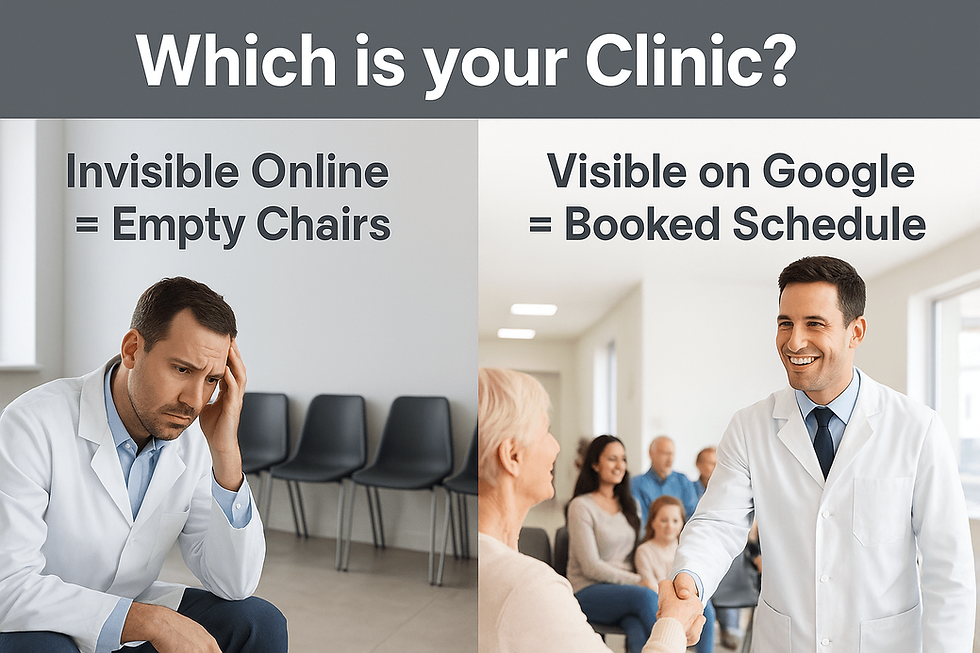 Which is your Clinic? Empty Chairs or Booked Schedule