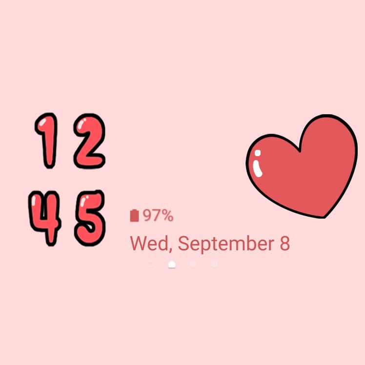 縮圖：Cute Red Heart Love