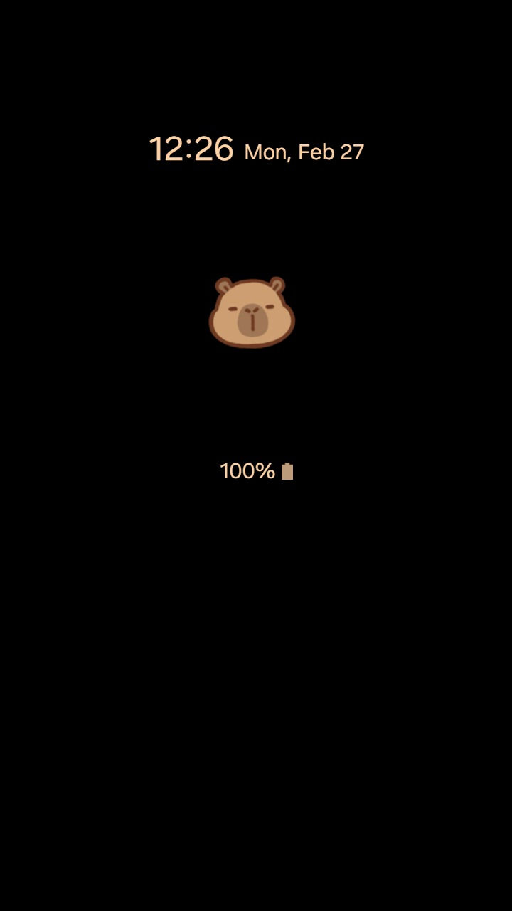 縮圖：Animated Cute Kawaii Tiny Capybara | Capybara Series (Video)