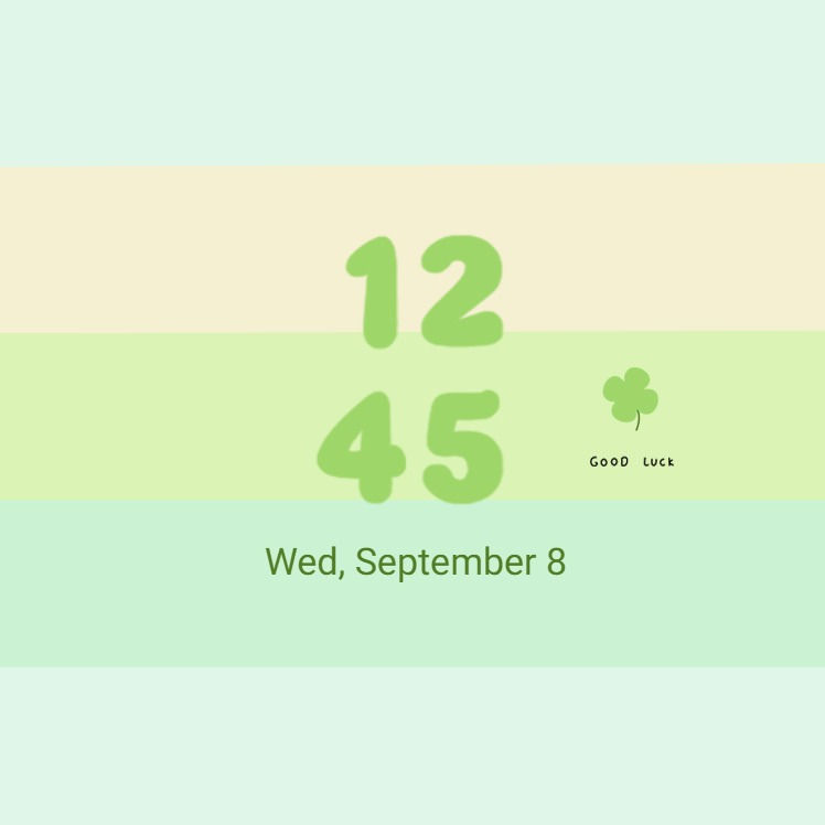 縮圖：Cute Tiny Lucky Clover_Good Luck