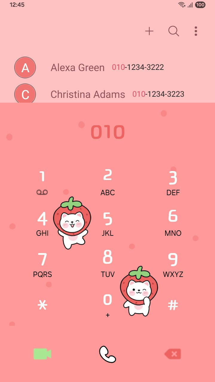 縮圖：Kawaii Kitten With A Strawberry Hat | Mimi Mood Series