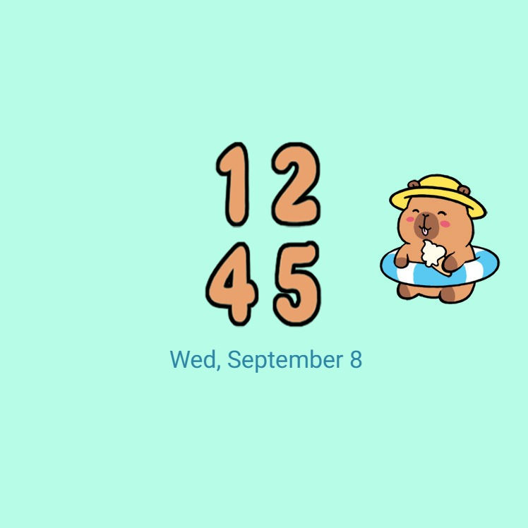 Thumbnail: Cute Capybara in Summer Love | Capu Life Series