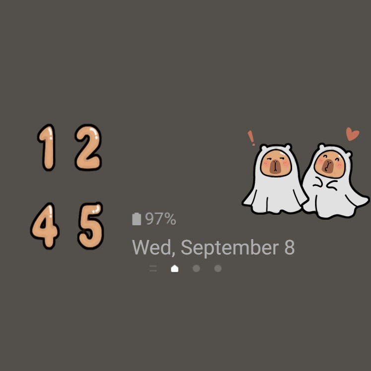 縮圖：Halloween Cabybara Buddies_Capybara Couple