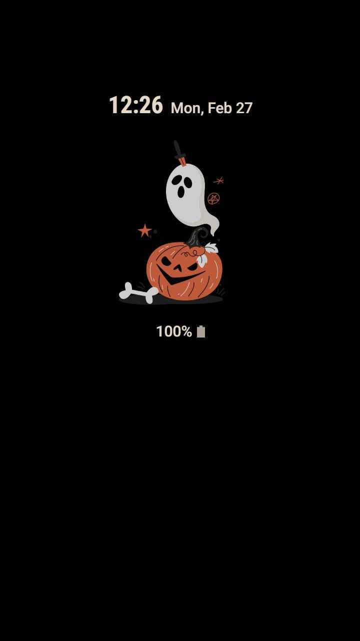 縮圖：Halloween Pumpkin_Ghost Friendship