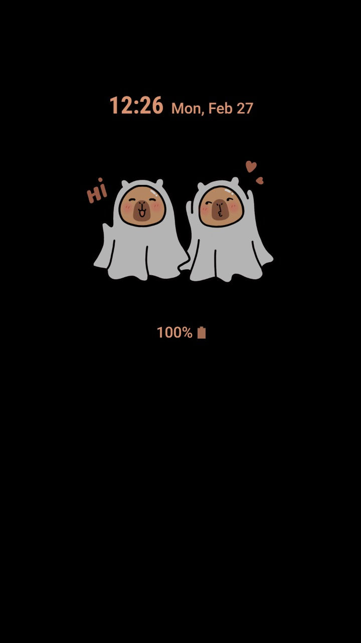 縮圖：Halloween Cabybara Buddies_Capybara Couple