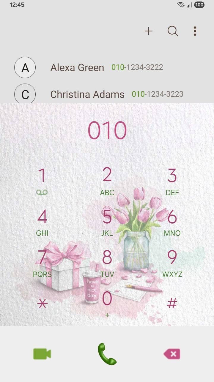縮圖：Animated Pink Flowers And Gifts Corner| Retro Vibes (Video)