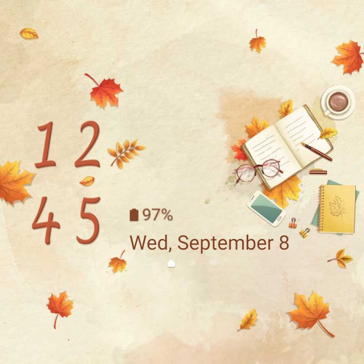縮圖：Vintage Warm Autumn Book Cafe