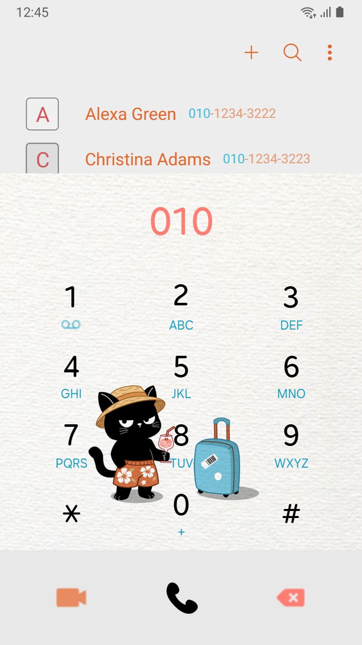 Thumbnail: Cute Black Cat Travelling in Summer Holiday Vacation