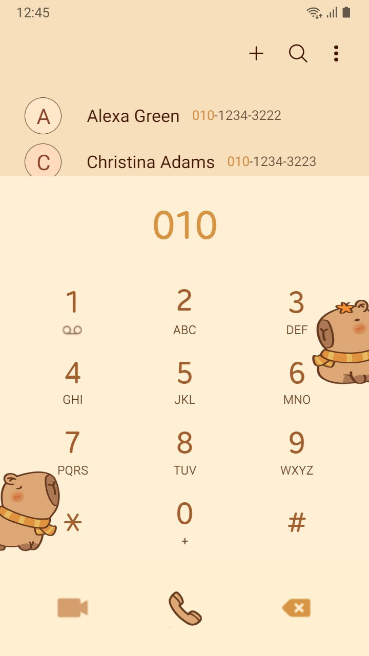 縮圖：Cutest Capybara Enjoy Moment