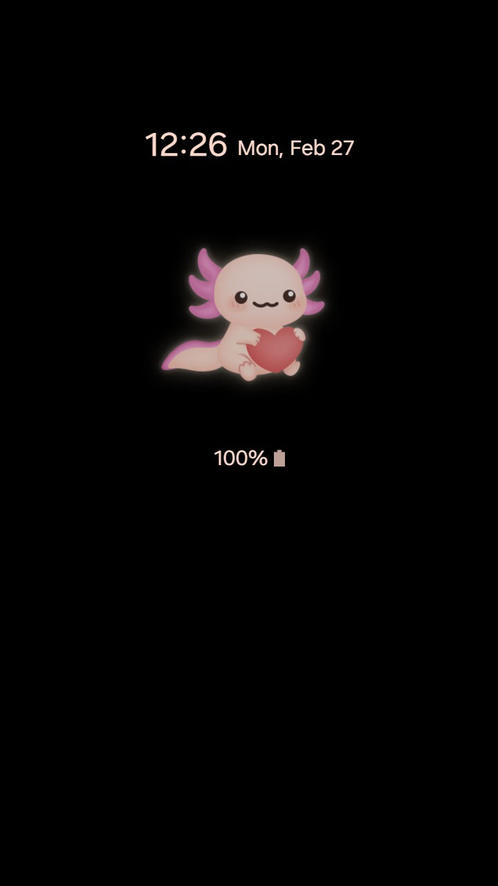 섬네일: Axolotl Pet in Loving Vibes | Axoru Moments