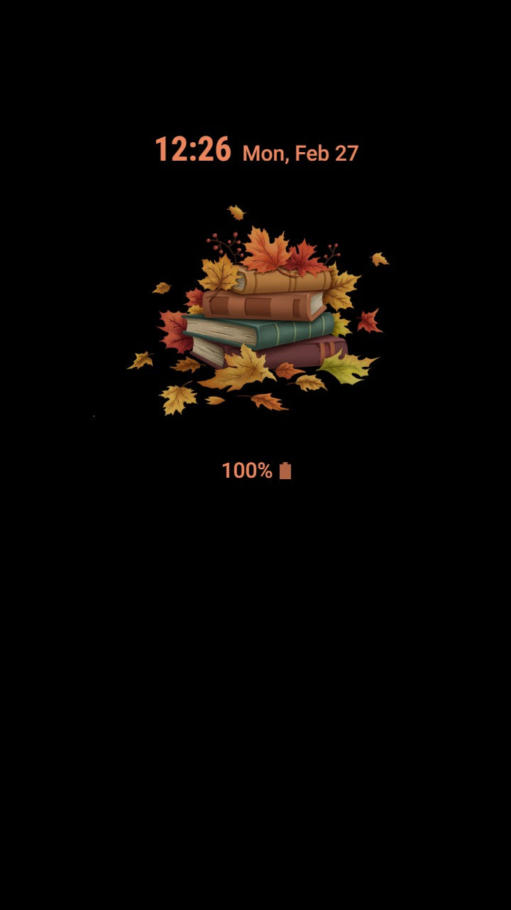 Thumbnail: Vintage Books And Autumn Leaves
