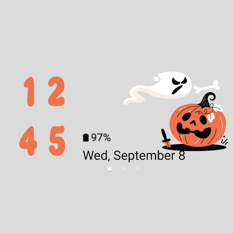 縮圖：Halloween Pumpkin_Ghost Friendship