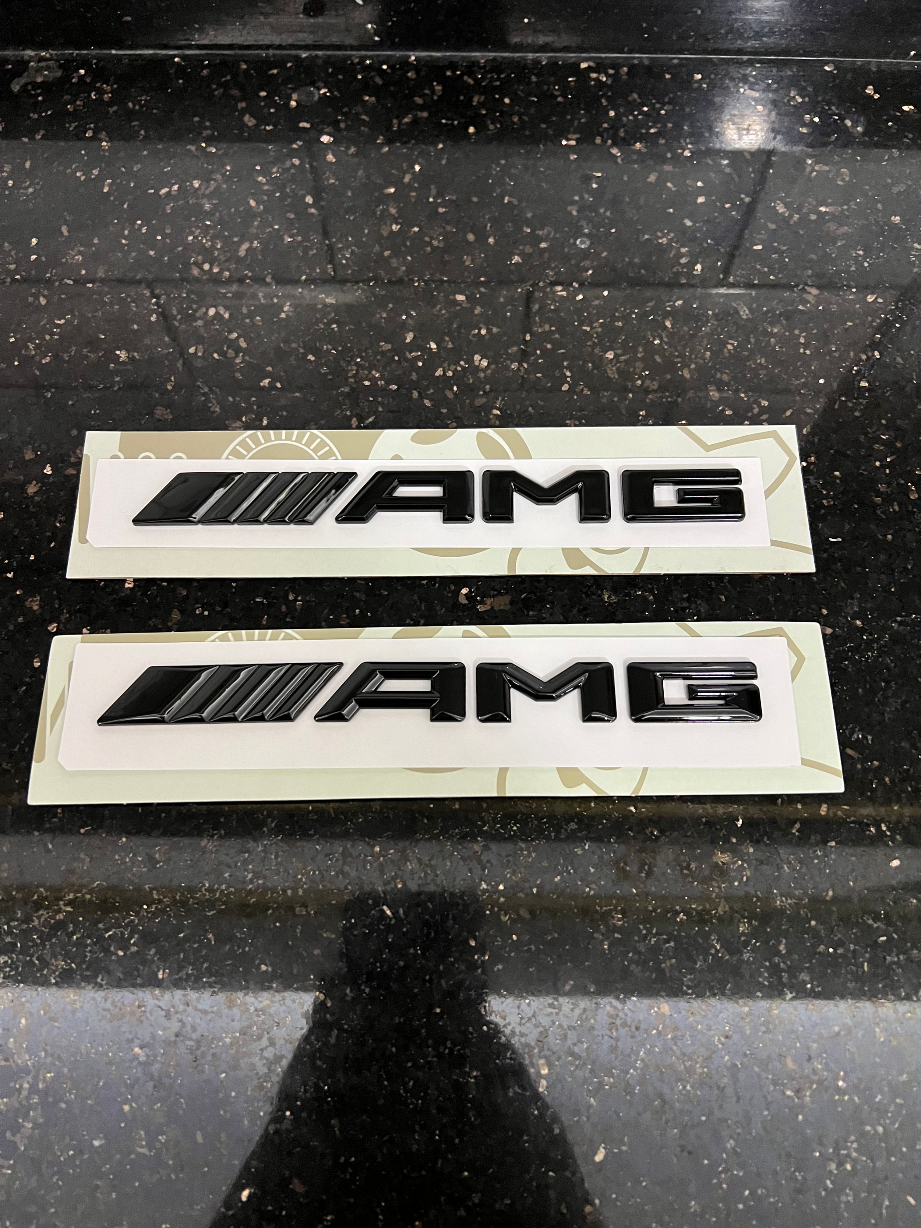 Bagaj Amg Yazısı Düz Ve 3D Yeni Tip