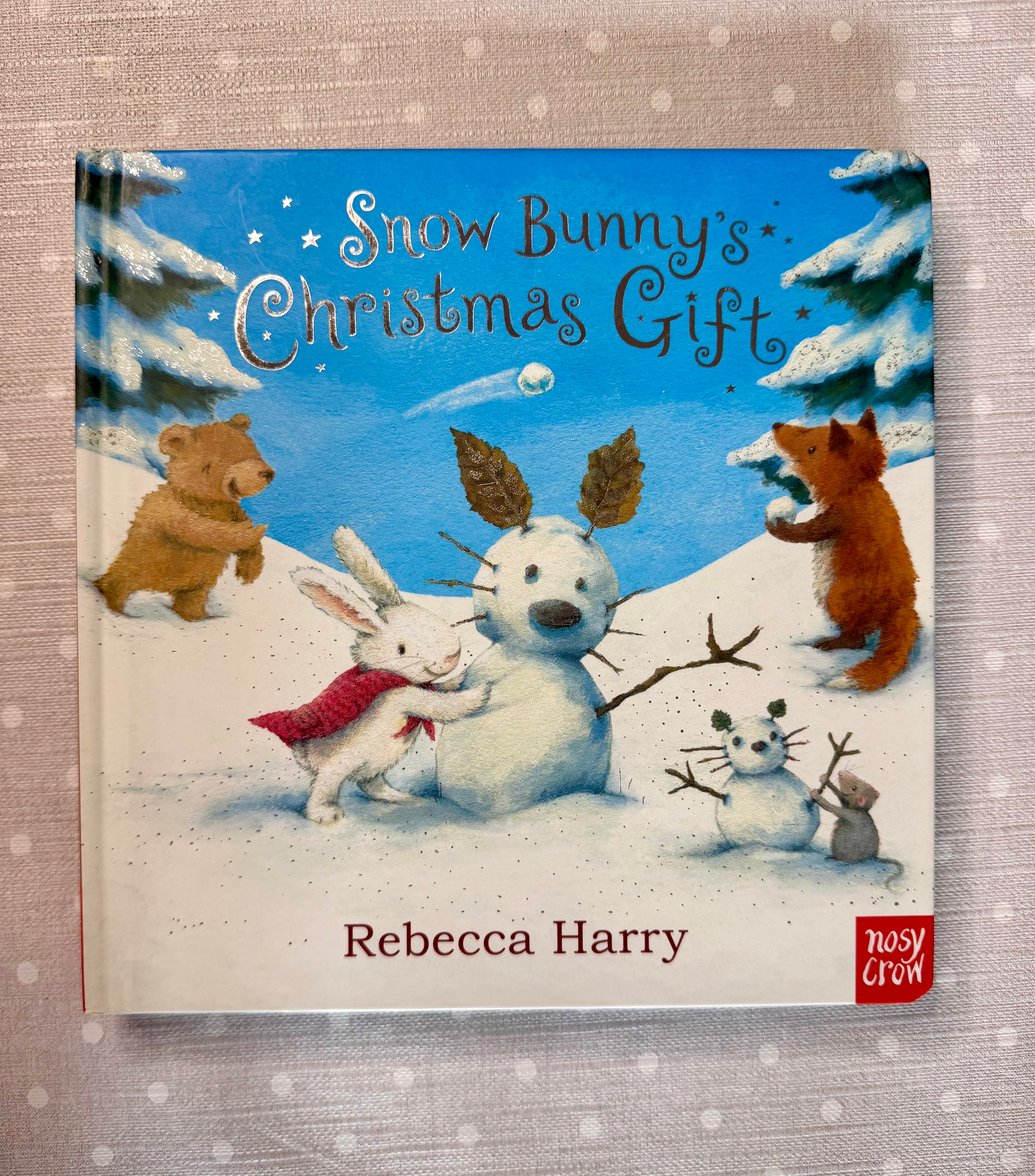 Snow Bunny's Christmas Gift Board Book