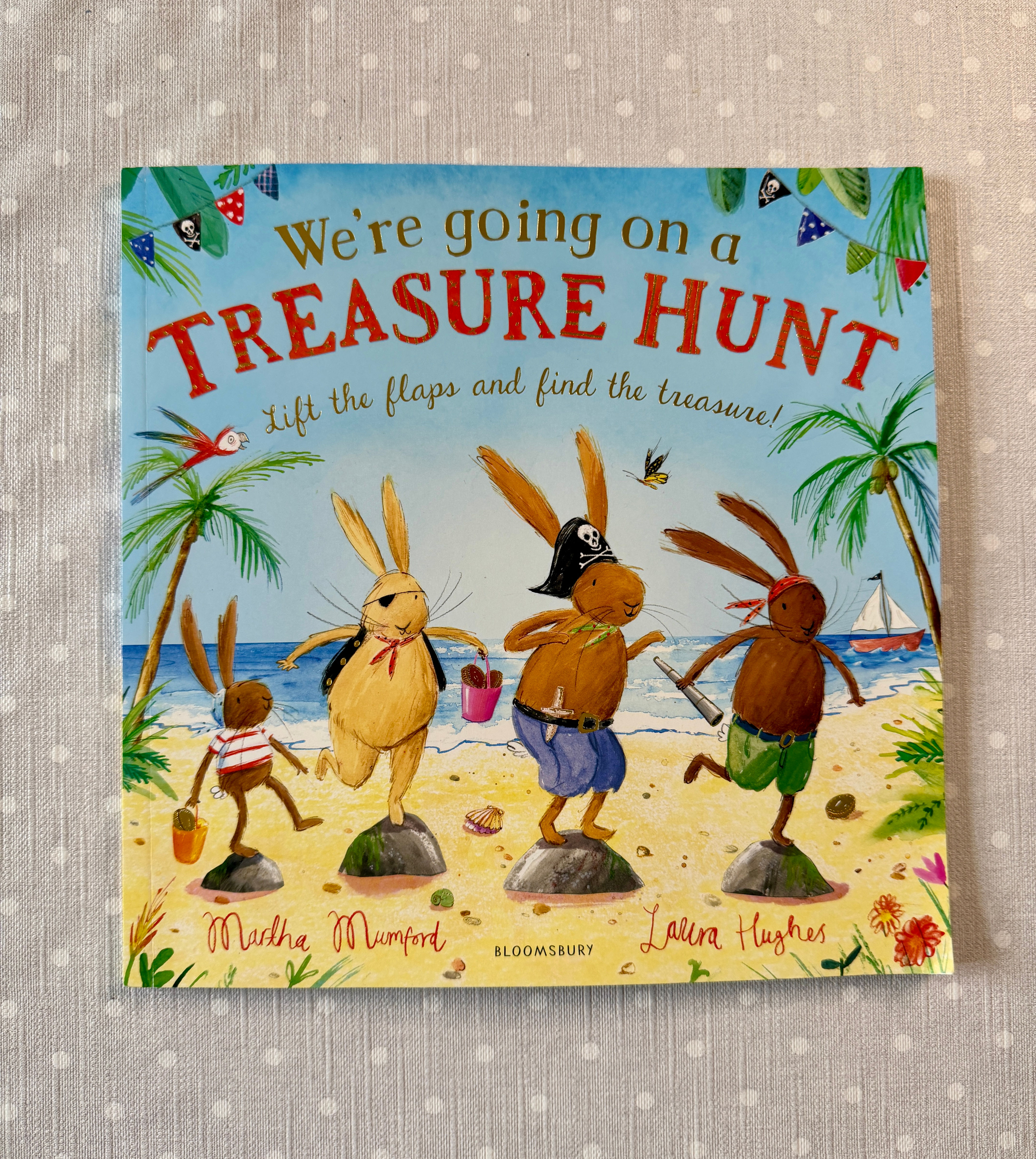 We're Going on a Treasure Hunt Paperback Book