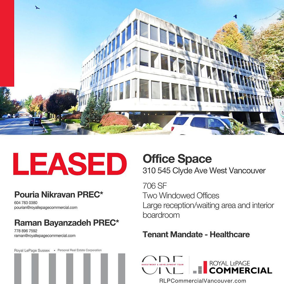 retail, main street leased