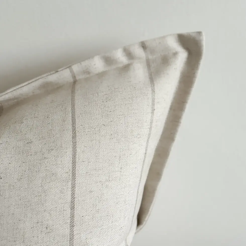 Thumbnail: Beige & Cream Stripe Cushion