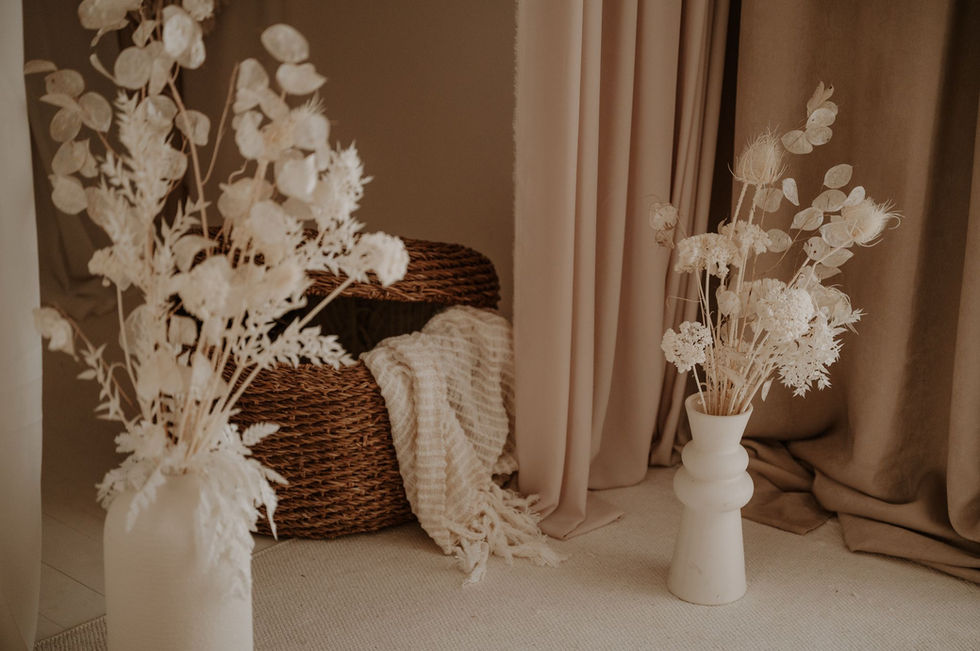 Natural textures and decor to style 
