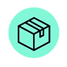 Parcel box icon representing ecommerce operations
