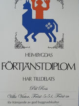 Sveriges vackraste villa får byggnadsvårdspris