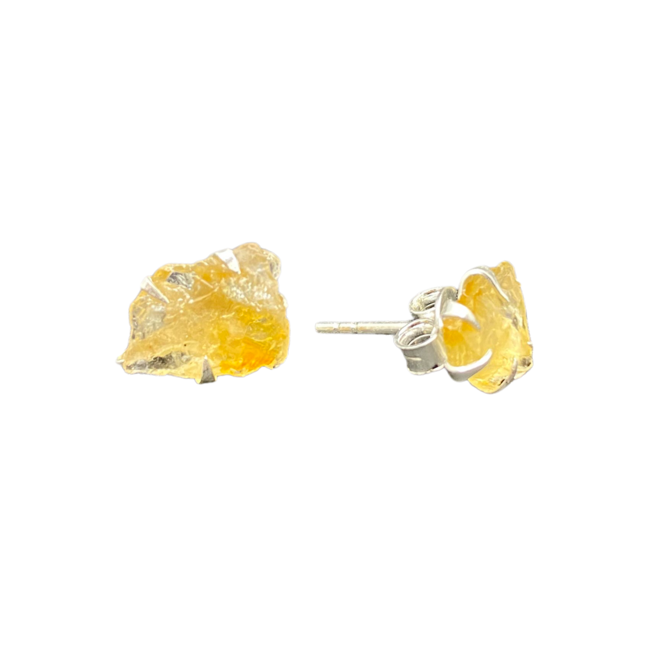 Orecchini in Argento 925 Sterling con Quarzo Citrino